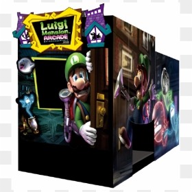 Luigis Mansion Arcade Machine, HD Png Download - luigi's mansion png