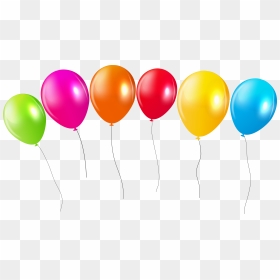 Balloon Birthday Clip Art - Transparent Transparent Background Ballons, HD Png Download - celebrate png