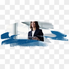Business Woman Brush Stroke - Businessperson, HD Png Download - business woman png