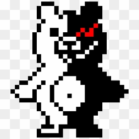 Monokuma Pixel Art, HD Png Download - vhv