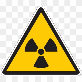 Radiation Warning Sign, HD Png Download - caution png