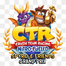 Spyro Wiki - Spyro And Friends Grand Prix Logo, HD Png Download - spyro png
