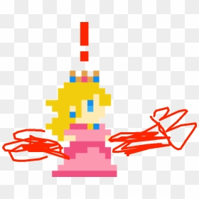 Sprite Mario Maker Daisy Clipart , Png Download - Peach Mario Bros Pixel, Transparent Png - mario sprite png