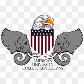 American University College Republicans Logo - American University College Republicans, HD Png Download - republican logo png