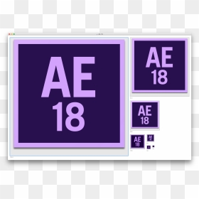 Icon Example - After Effects Version Icons, HD Png Download - after effects logo png