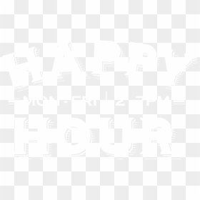 Poster , Png Download - Happy Hour Black White, Transparent Png - happy hour png
