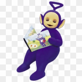 Teletubbies Tinky Winky Reading - Teletubbies Tinky Winky Png, Transparent Png - reading png