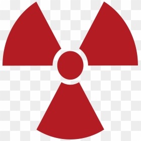 Nuclear Weapon Radioactive Decay Icon - Radiation Warning Sign, HD Png Download - nuclear png