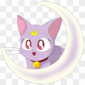 Sailormoon Sailor Moon Diana Cat Moon Gato Luna Gatolin - Luna Sailor Moon Png, Transparent Png - luna png
