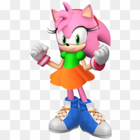 Transparent Amy Clipart - Classic Amy Rose, HD Png Download - amy rose png