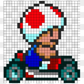 Transparent Mario Pixel Png - Pixel Art Super Mario, Png Download - mario sprite png
