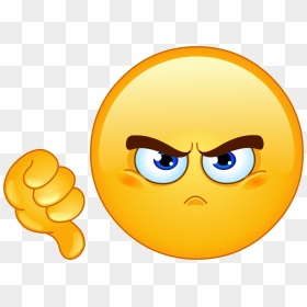 Thumbs Down Emoji 86 Decal - Smiley Bad, HD Png Download - thumbs down emoji png