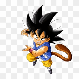 Kid Goku Gt Dokkan, HD Png Download - kid goku png