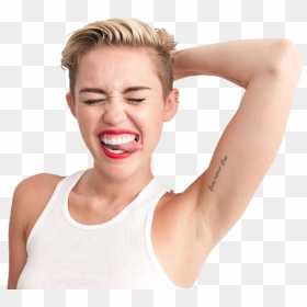 Miley Cyrus The Voice Female Photographer - Miley Cyrus Wrecking Ball Tongue, HD Png Download - miley cyrus png