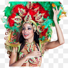 South American Carneval Dancer Png Image - Rio De Janeiro Carnival, Transparent Png - carnival png