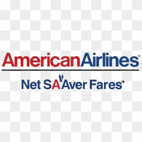 American Airlines Net Saaver Fares Logo Png Transparent - American Airlines, Png Download - american airlines logo png