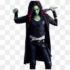 Thumb Image - Gamora Guardians Of The Galaxy Png, Transparent Png - gamora png