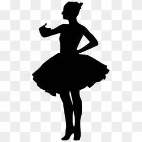Ballerina Silhouette Png Banner Free Download - Ballet Dancer Dance Silhouette Transparent Background, Png Download - ballerina png