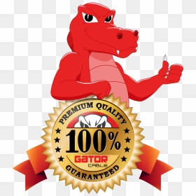 Photo Gator Cable Quality Seal With Gator , Png Download - 25th Anniversary Logo Png, Transparent Png - gator png