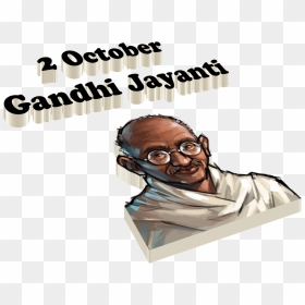 2 October Gandhi Jayanti Png Free Pic - 2 October Gandhi Jayanti Png, Transparent Png - october png