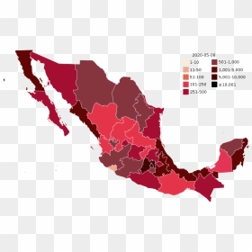 Modern Map Of Mexico, HD Png Download - new york times logo png