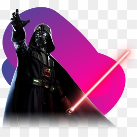 Darth-vader - Darth Vader Fighting Stance, HD Png Download - vader png