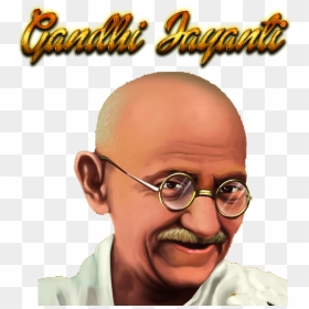 Gandhi Jayanti Png Free Background - Cartoon, Transparent Png - october png