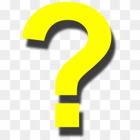 Yellow Question Mark Clipart Transparent Background - Yellow Question Mark Png, Png Download - red question mark png