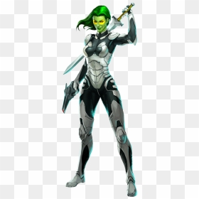 Gamora Transparent Background - Gamora Marvel, HD Png Download - gamora png
