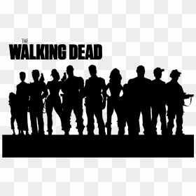The Walking Dead Rick Grimes Carl Grimes Merle Dixon - Walking Dead Clip Art, HD Png Download - walking dead png