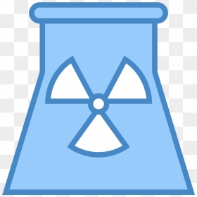 Nuclear Power Plant Icon Free Png And Svg Download - Nuclear Power Plant, Transparent Png - nuclear png