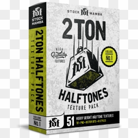 2 Ton Halftones Texture Pack - Paper Product, HD Png Download - halftone png