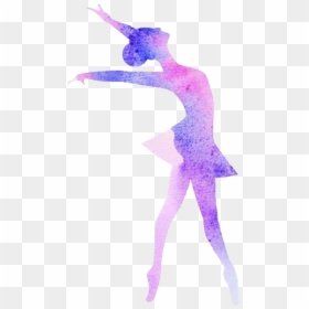 Ballet Balerin Purple Elegant - Ballet Dance Clip Art Free, HD Png Download - ballerina png