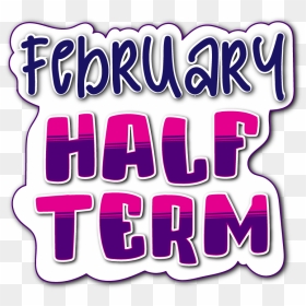 February Half Term Clipart, HD Png Download - february png