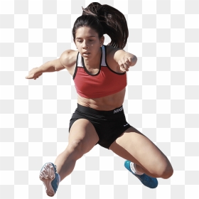 Jumping, HD Png Download - athlete png