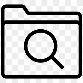 Browse Folder Icon - Search Icon With Square, HD Png Download - iconos png