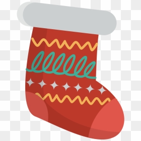 Stocking Clipart Cute Christmas Stocking - Cute Christmas Stocking Clipart, HD Png Download - stocking png