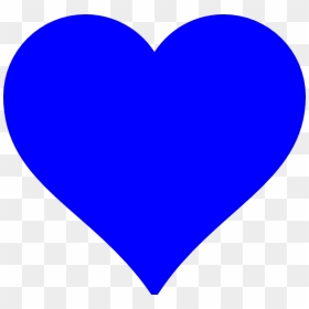 Hearts Vector Png - Clip Art Blue Heart, Transparent Png - blue heart png