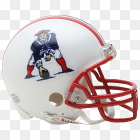 Library Of Patriots Football Helmet Vector Transparent - 1980 Football Helmets, HD Png Download - new england patriots png