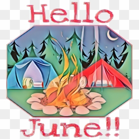 Hello June - Poster, HD Png Download - june png