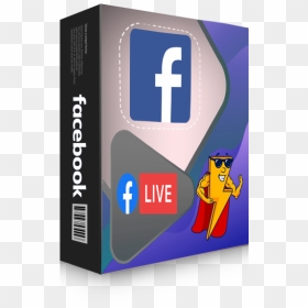 Graphic Design, HD Png Download - facebook live logo png
