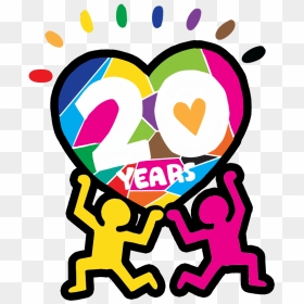Join The Lgbt Resource Center As We Celebrate 20 Years - 20 Years Clipart, HD Png Download - celebrate png