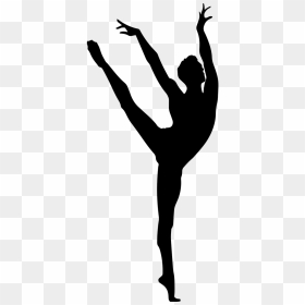 Silhouette, HD Png Download - ballerina png