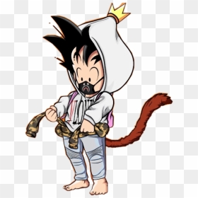 #goku #anime #dragonball #kidgoku #japan #swag #obey - Dragon Ball Goku Supreme, HD Png Download - kid goku png