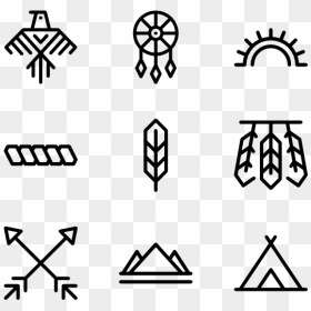 Tribal Vector Png - Native American Symbols, Transparent Png - symbols png
