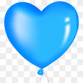 Sky Blue Heart Png, Transparent Png - blue heart png