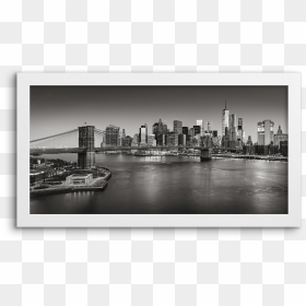 Skyline, HD Png Download - brooklyn bridge png