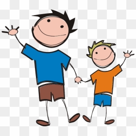 Father And Son Png Transparent Without Background Image - Dad And Son Png, Png Download - father png
