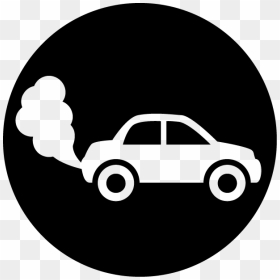 Car With Smoke Clipart Vector Royalty Free Download - Car Smoke Clipart, HD Png Download - smoke vector png