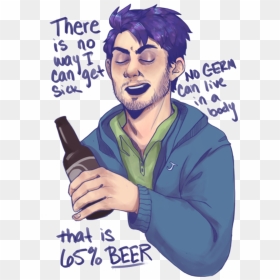 There Is No Wayt Can Get Siak No Gern Can Live In A - Shane Stardew Valley Fan Art, HD Png Download - stardew valley png